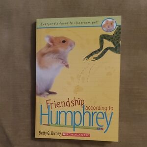 🐹 VINTAGE SCHOLASTIC FRIENDSHIP ACCORDING TO HUMPHREY BY: BETTY G BIRNEY 🐹